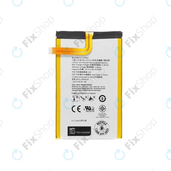 Blackberry Classic Q20 - Baterija BPCLS00001B 2515mAh
