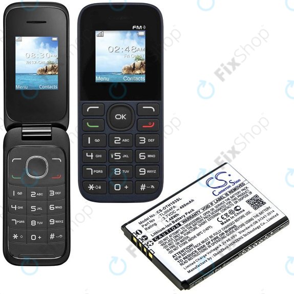 Baterija za Alcatel OneTouch 1013, 1035D, 1046D, 400mAh, Li-Ion, 3.7V, TLi004FA, HQ