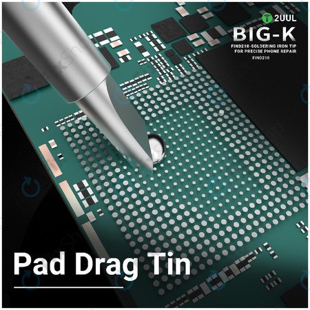 Spajkalna konica, tip nož (K), 2UUL C210