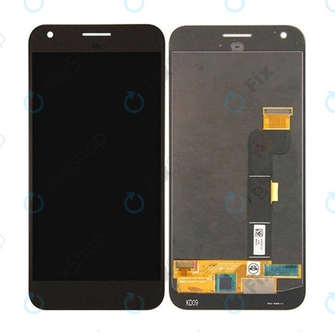 Google Pixel XL G-2PW2200 - LCD zaslon + steklo na dotik (Quite Black) - 83H90205-00 Genuine Service Pack