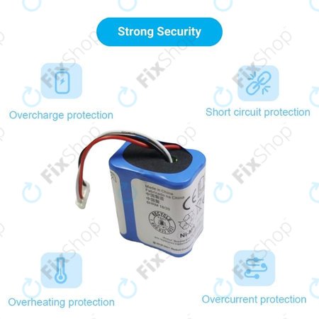 iRobot Braava 2000, 300, 380, 380T, 381, 390, Mint 5200, Mint Plus 5200, Proscenic JOJO Professional - Baterija GPRHC202N026, 4409709, W206001001399 Ni-MH 7.2V 2500mAh