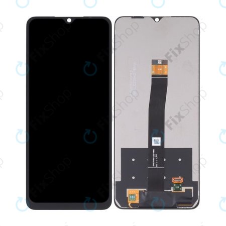 Xiaomi Redmi 10C - LCD zaslon + steklo na dotik + okvir (Black) TFT
