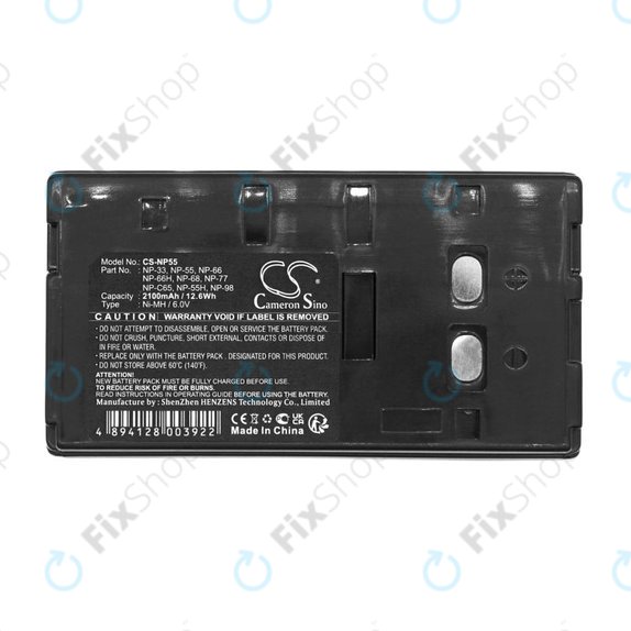 Baterija za Blaupunkt, Sony, Akai, HP, 2100mAh, Ni-MH, 6V, NP-33, HQ