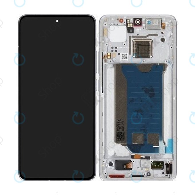 Xiaomi Poco F7 Pro 5G - LCD zaslon + steklo na dotik + okvir (Silver) - 56002200O1100 Genuine Service Pack