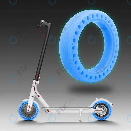 Xiaomi Mi Electric Scooter 1S, 2 M365, Essential, Pro, Pro 2 - Vzdržljiva polna pnevmatika brez zračnic (Blue Fluorescent)