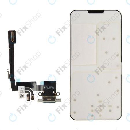 Priključek za polnjenje + Flex kabel za iPhone 16 Pro | White Titanium | 923-11089 | Genuine Apple
