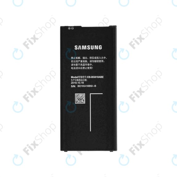 Samsung Galaxy J4 Plus (2018), J6 Plus J610F (2018) - Baterija EB-BG610ABE 3300mAh - GH43-04670A Genuine Service Pack