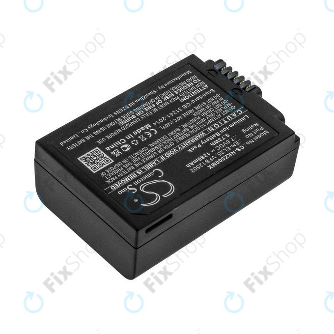 Baterija za Nikon Z50, Z50 ZFC, Z30, Z FC, 1280mAh, Li-Ion, 7.6V, EN-EL25, HQ