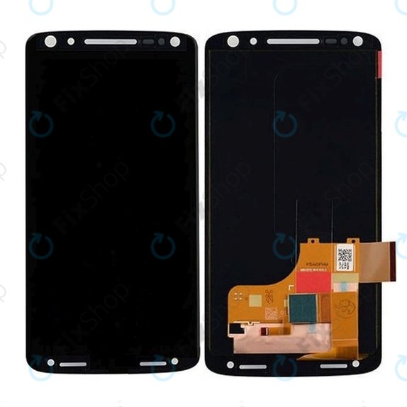 Motorola Moto X Force XT1581 - LCD zaslon + steklo na dotik (Black) TFT