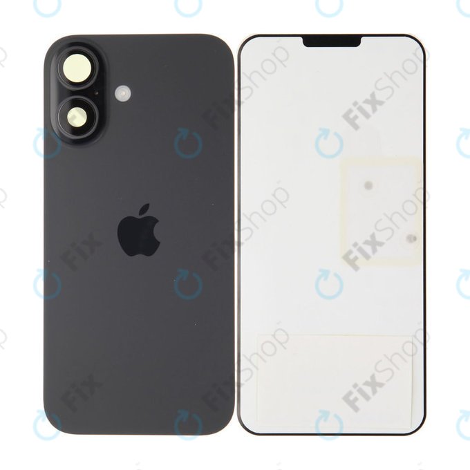 Steklo zadnjega ohišja za iPhone 16 | Black | 661-44801 | Genuine Apple
