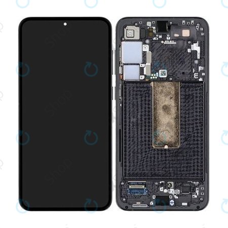 Samsung Galaxy S23 Plus S916B - LCD zaslon + steklo na dotik + okvir (Phantom Black) - GH82-30478A, GH82-30476A, GH82-30477A Genuine Service Pack