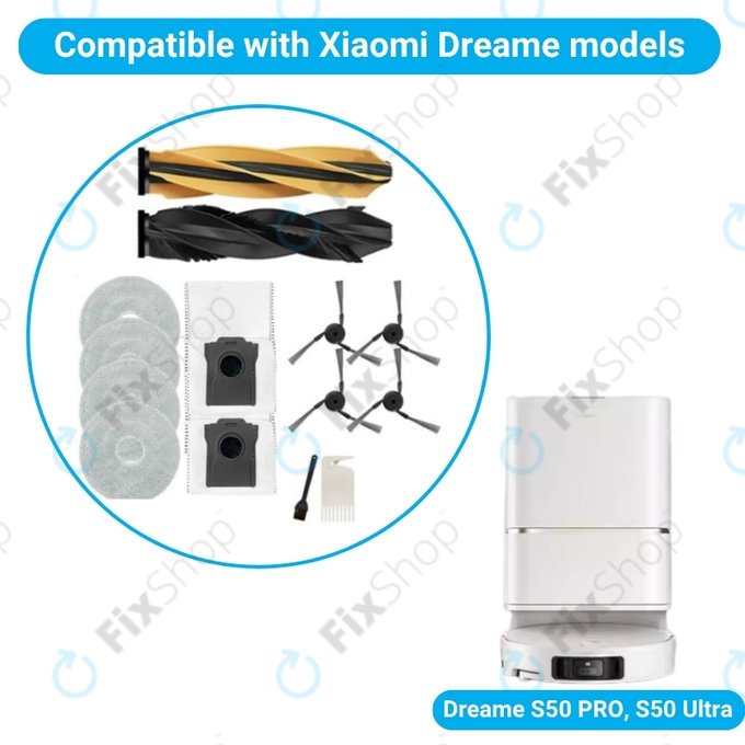 Xiaomi Dreame S50 PRO, S50 Ultra - Celoten komplet