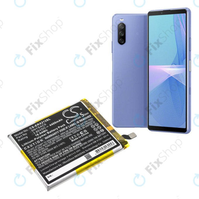 Baterija za Sony Xperia 10 III, 4400mAh, Li-Pol, 3.85 V, SNYSAC5, HQ