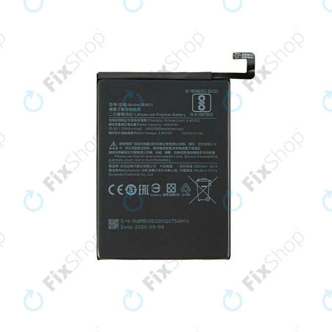 Xiaomi Mi Max 3 - Baterija BM51 5500mAh