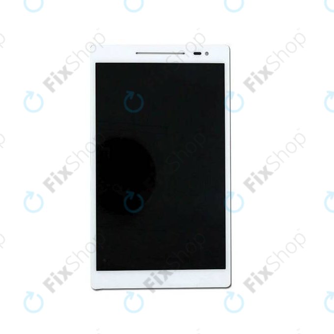Asus ZenPad 8 Z380C, Z7380CX - LCD zaslon + steklo na dotik (White) TFT