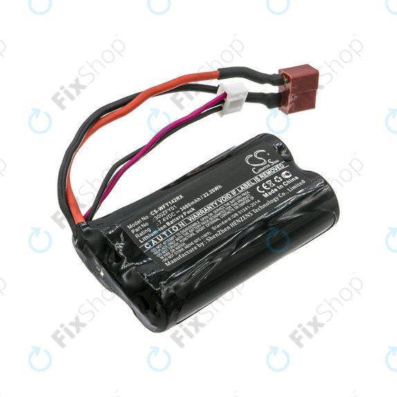 Baterija za WLToys FY01, FY02, FY03, 12423, 12428, 3000mAh, Li-Ion, 7.4V, 300ZFY01, HQ