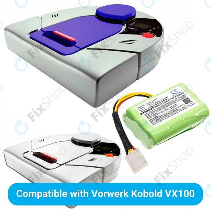 Vorwerk Kobold VX100 - Baterija 945-0006 Ni-MH 7.2V 3500mAh HQ
