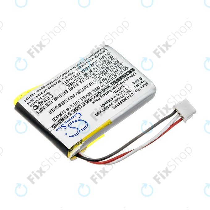 Baterija za Logitech MX Master, 450mAh, Li-Pol, 3.7V, AHB303450, HQ