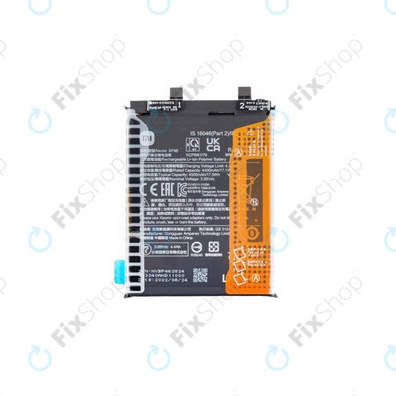 Xiaomi 12, 12X - Baterija BP46 4500mAh - 460200009C1G Genuine Service Pack