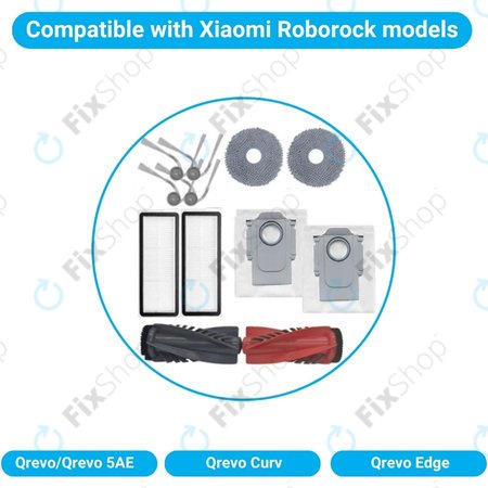 Xiaomi Roborock Qrevo, Qrevo Curv, Qrevo Edge, Qrevo 5AE - Celoten komplet