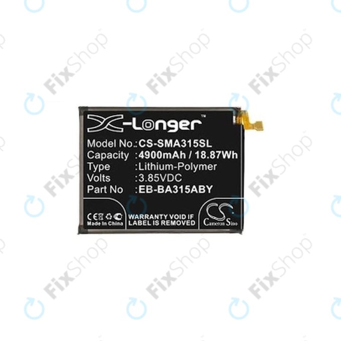 Samsung Galaxy A22 A225F, A31 A315F, A32 4G A325F - Baterija EB-BA315ABY 4900mAh HQ