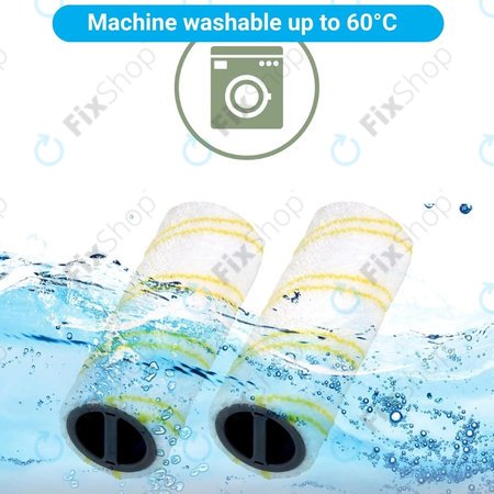 Kärcher FC 3, FC 5, FC 7 - Komplet valjev za vse vrste podlag (rumen)