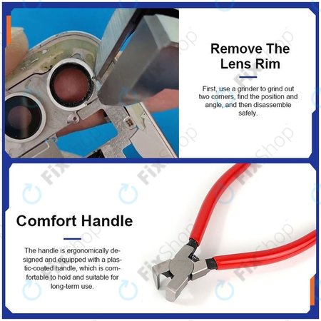 Relife DK-F90 - Ravne klešče 90°