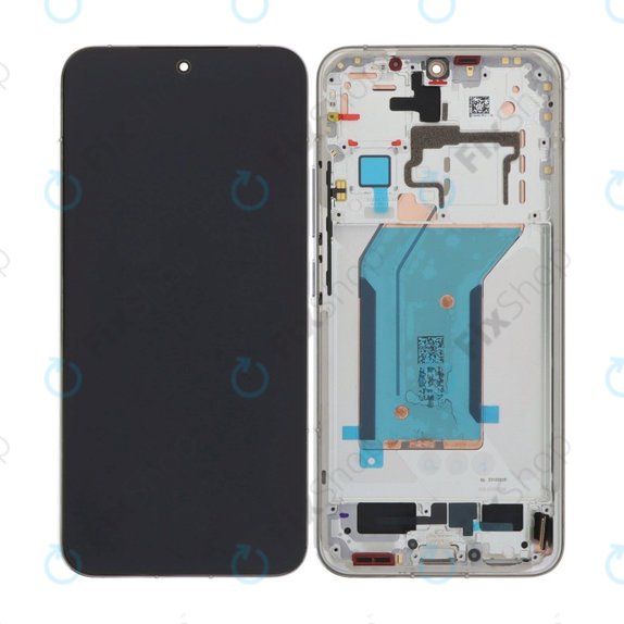Xiaomi 14 23127PN0CC - LCD zaslon + steklo na dotik + okvir (White) TFT