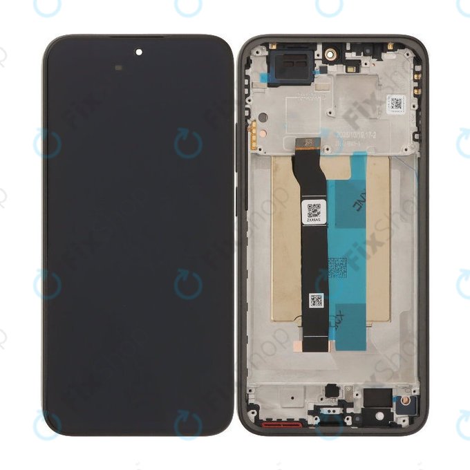 Zaslon OLED za Xiaomi Redmi Note 15 Pro 5G, Steklo na dotik z okvirjem