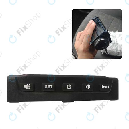 Kugoo S1, S1 Pro, S2, S3 - Komplet armaturne plošče (plastični pokrov zaslona, ročica za plin, zavore, pokrov LED luči)