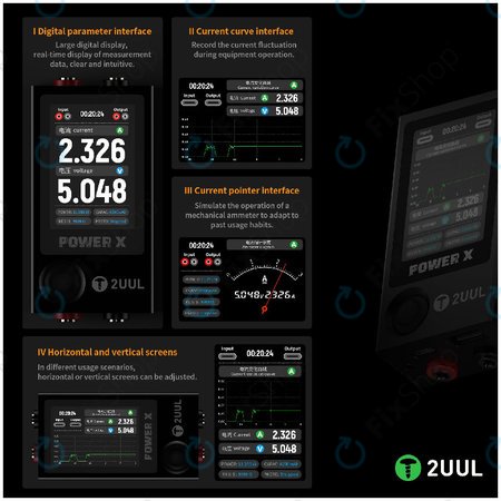 USB merilnik napetosti in toka (multimeter), 2UUL PW11