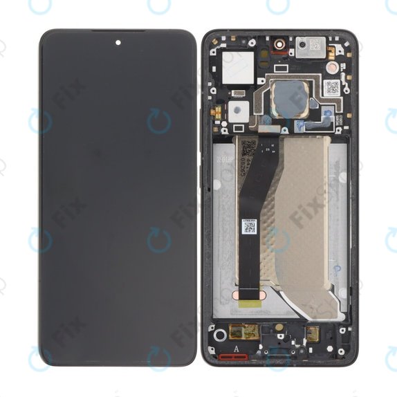 Xiaomi 14T Pro 2407FPN8EG - LCD zaslon + steklo na dotik + okvir (Titan Black) OLED
