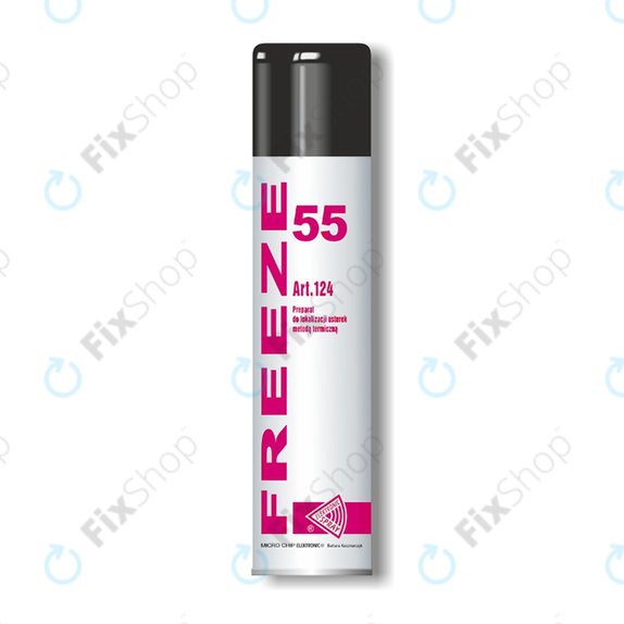 Freeze 55 - zamrzovalni sprej -55°C (neprevodno, vnetljivo) - 600 ml