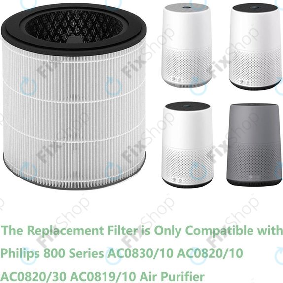 Philips 800-series, AC0830/10, AC0820/10, AC0820/30, AC0819/10 - HEPA filter 3v1 (Aktivno oglje)