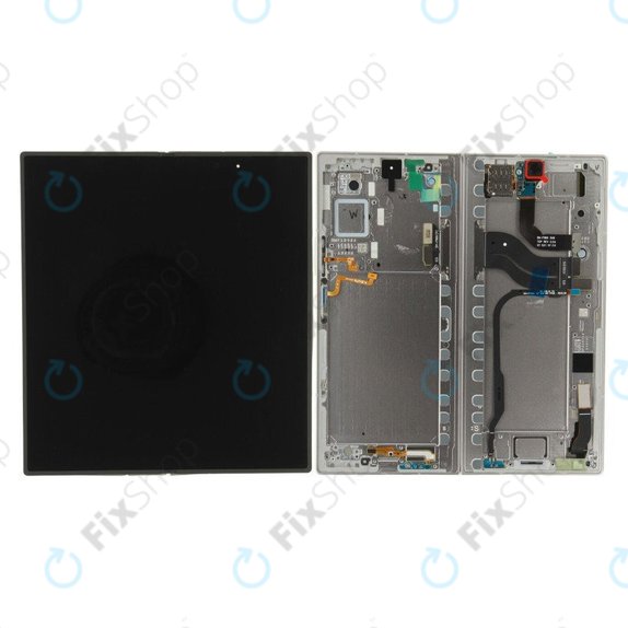 Samsung Galaxy Z Fold 7 F966B - LCD zaslon + steklo na dotik + okvir (Silver Shadow) - GH82-37548A Genuine Service Pack