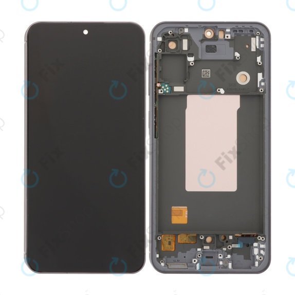 Samsung Galaxy A56 A566E - LCD zaslon + steklo na dotik + okvir (Awesome Graphite) TFT