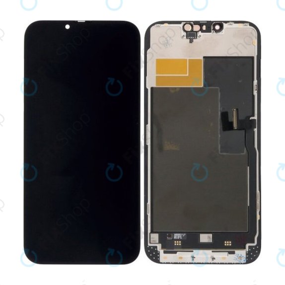 Zaslon In-Cell FHD za iPhone 13 Pro Max, Steklo na dotik z okvirjem, FixPremium