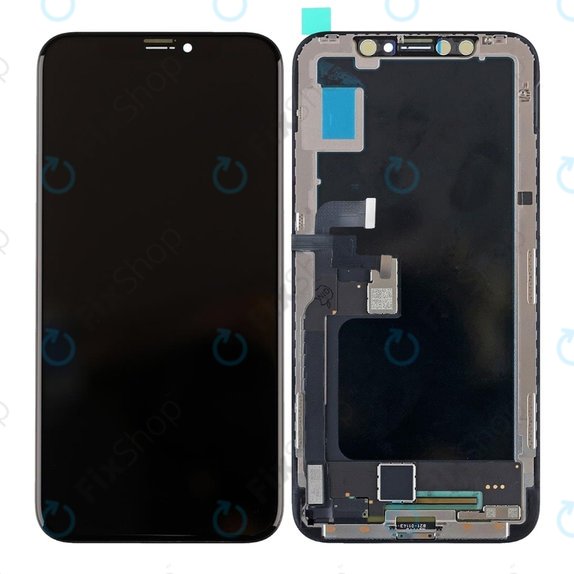Apple iPhone XS - LCD zaslon + steklo na dotik + okvir Hard OLED FixPremium