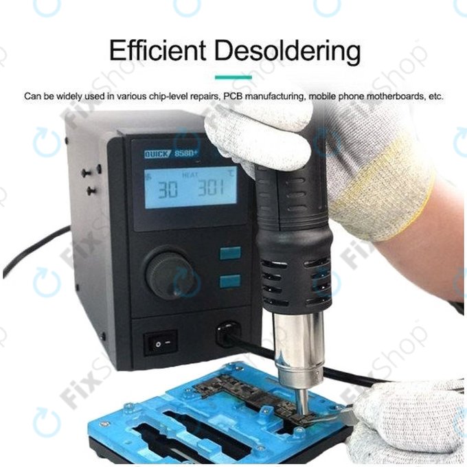 Quick 858D+ - Toplozračna spajkalna postaja