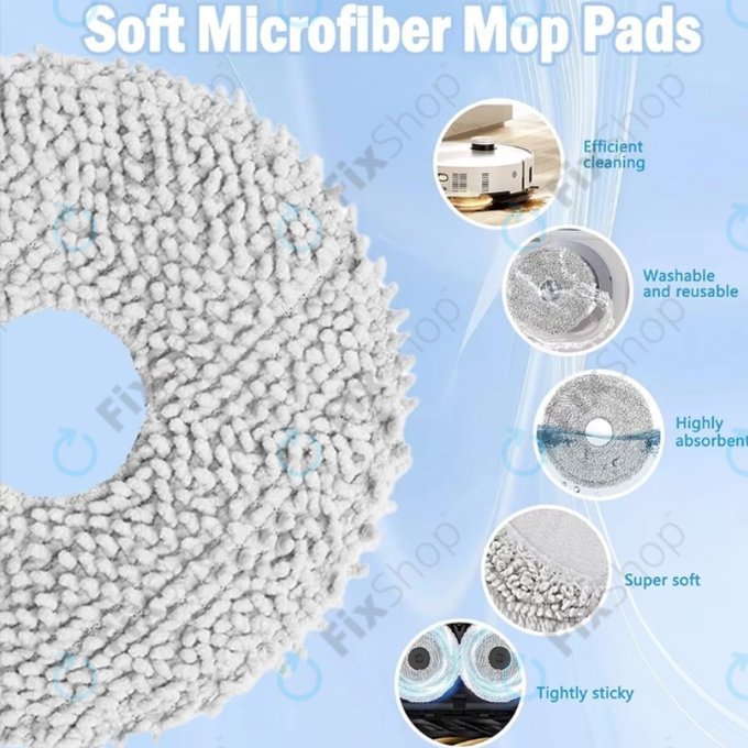 Xiaomi Dreame X50, L40s Pro Ultra, Mova V50 Ultra, P60 - Krpa za brisanje