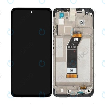 Xiaomi Redmi 10 (2022) 21121119SG 22011119UY - LCD zaslon + steklo na dotik + okvir (Carbon Grey) - 560001K19S00 Genuine Service Pack