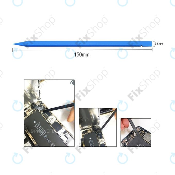 FixPremium - univerzalni plastični spudger (moder)