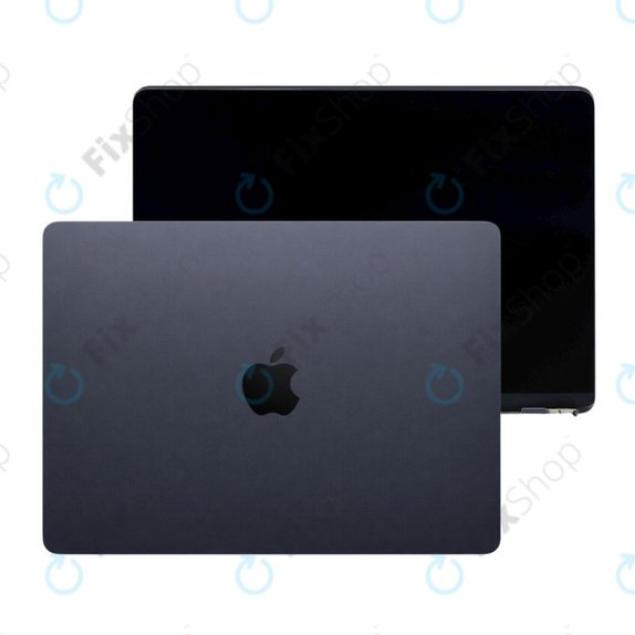 LCD zaslon za MacBook Air 15", A3241 (2025), s sprednjim steklom in pokrovom, Midnight, 661-50131, Genuine Apple