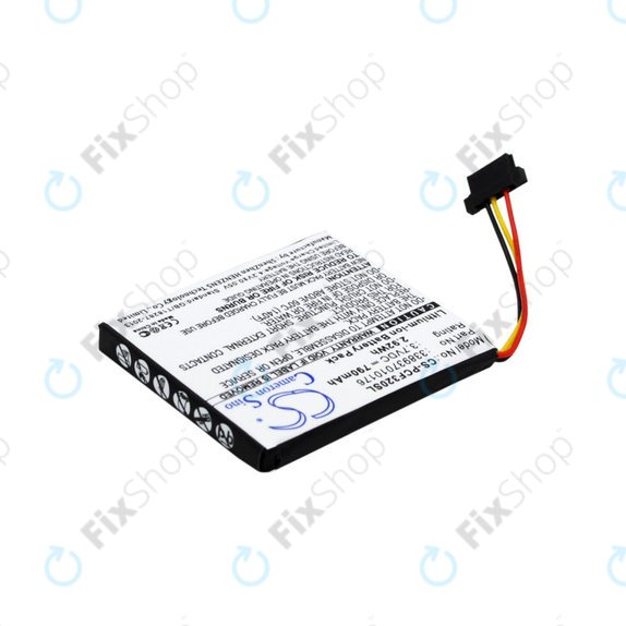 Baterija za Pioneer AVIC-F320BT, 790mAh, Li-Ion, 3.7V, 338937010176, HQ