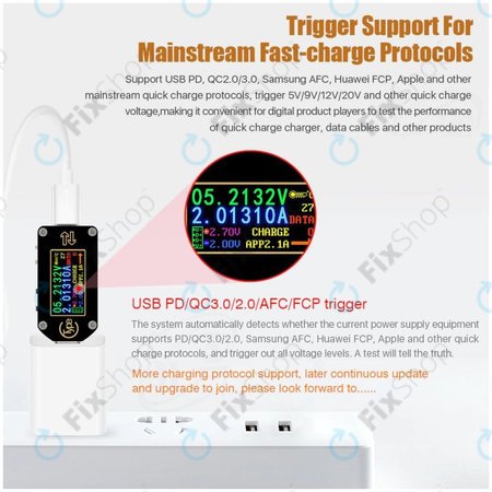 Joy-it JT-TC66C - večnamenski multimeter (USB-C)