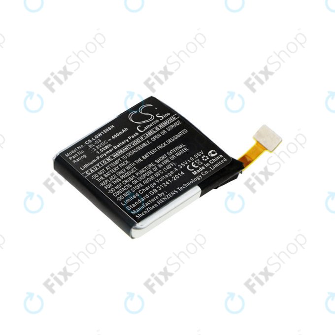 Baterija za LG W150, LG Watch Urbane, 400mAh, Li-Pol, 3.8V, BL-S3, HQ