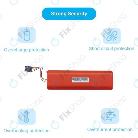 Xiaomi Roborock S-series, T-series, Q-series - Baterija XJT-2P4S-6000 Li-Ion 14.4V 6000mAh