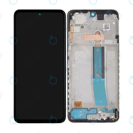 Xiaomi Redmi Note 11, 11S, Poco M4 Pro 4G - LCD zaslon + steklo na dotik + okvir (Black) - 5600010K7S00, 5600010K7T00, 5600010K7P00 Genuine Service Pack