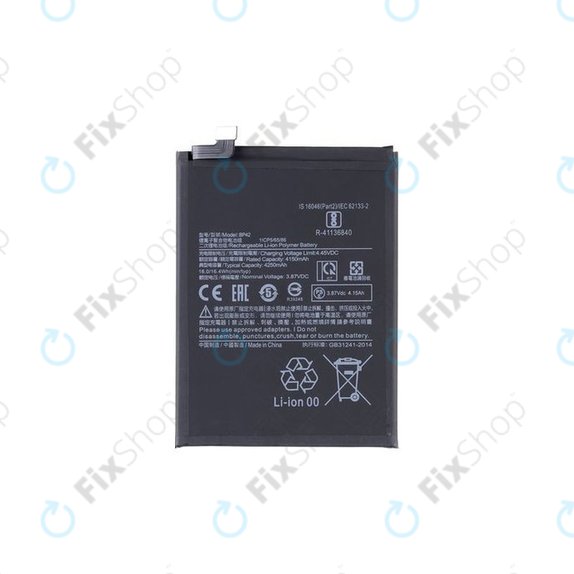 Xiaomi Mi 11 Lite 4G, Mi 11 Lite 5G, 11 Lite 5G NE - Baterija BP42 4250mAh - 46020000741Y Genuine Service Pack