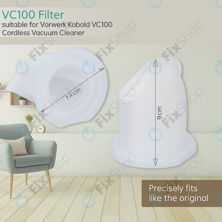 Vorwerk Kobold VC100 - Filter za Prah